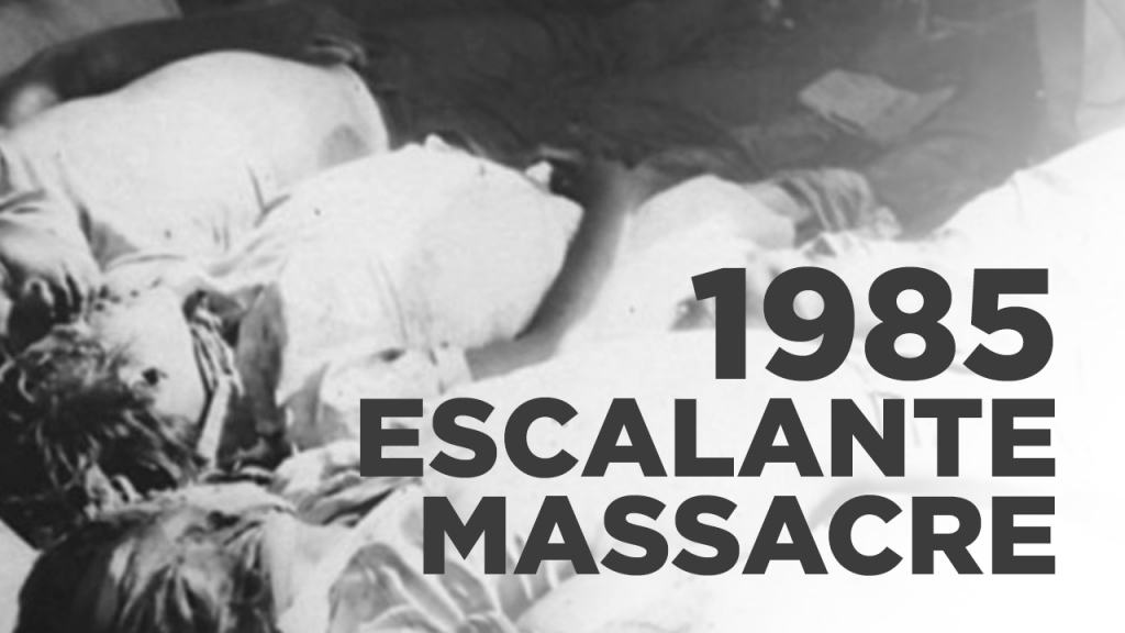 The Escalante Massacre of 1985