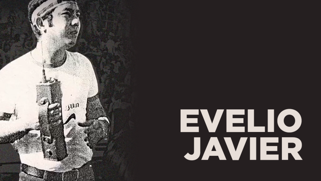 Evelio Javier #bayani
